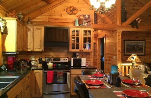 Philipsburg Cabin | The" Eaglesnest" Is A High End Cabin Over Looking Rock Creek.