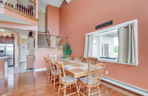 Rushville House | The Gathering Place Rushville Home with Hot Tub