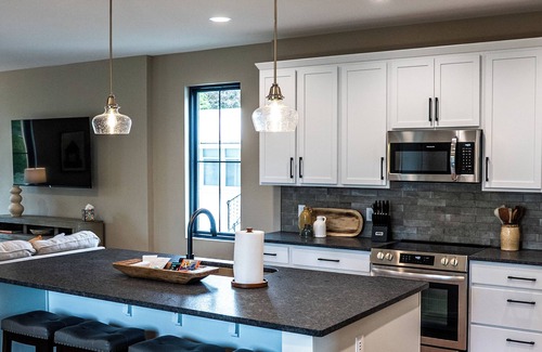 Bowling Green House | "The Graduate" is a carefully curated custom built home steps from downtown Bowling Green