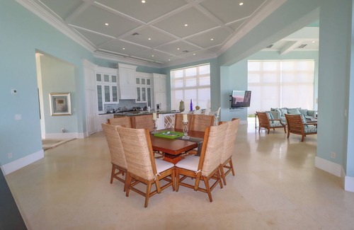Dickenson Bay House | The Great House, Stunning 4-Bedroom Coastal Retreat with Panoramic Ocean Views