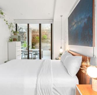 Redfern Apartment | The Green Haven - Lush Industrial Chic Living