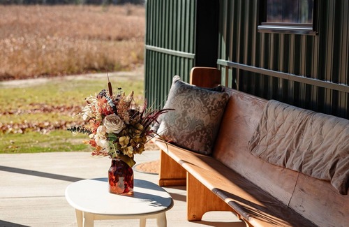 Glen Allen House | The Greenwood, a modern barndominium. Cozy, spacious, and private