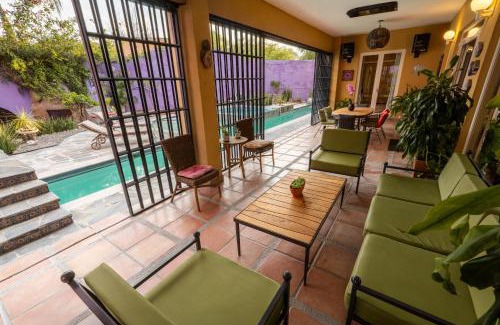 San Miguel de Allende House | The Happy House PrivateJacuzzis LapPool Gym SteamRoom PingPong PoolTable MediaRoom