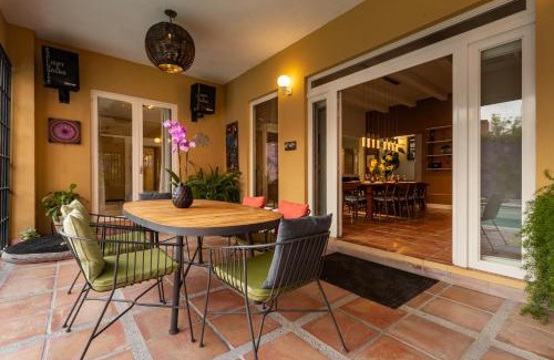 San Miguel de Allende House | The Happy House PrivateJacuzzis LapPool Gym SteamRoom PingPong PoolTable MediaRoom