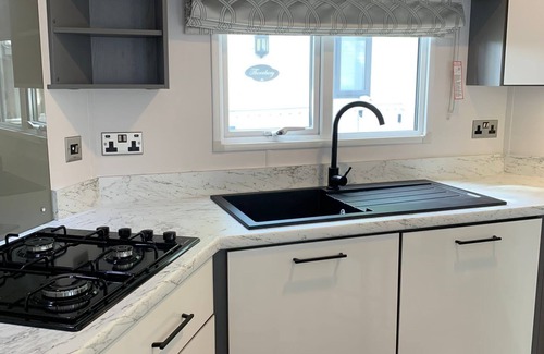 Mudeford Cottage | The Harris Hut - a fantastic new property on Sandhills Holiday Park, Mudeford