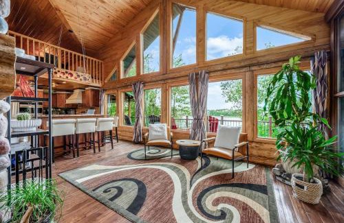 Cohasset House | The Hideaway On Little Jay Log Home