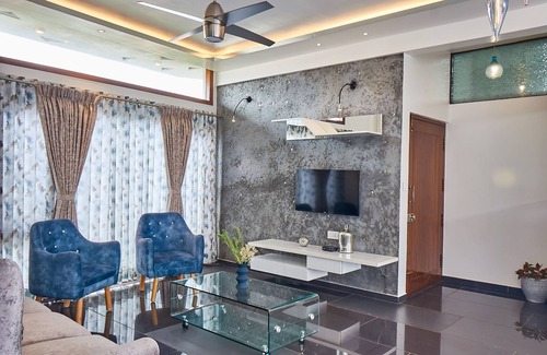 Kalyan Nagar Apartment | The Jazminn - Glass apartment