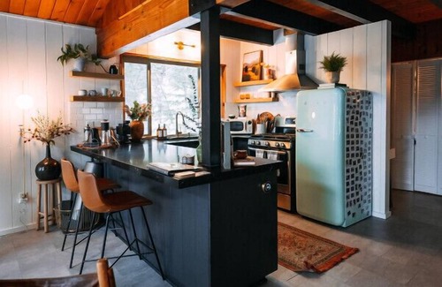 Running Springs Cabin | The Lightfoot Cabin · Mid-Century Cabin Perfect for Romantic Getaway