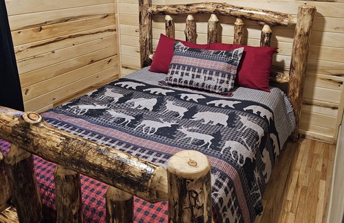 Polk County Cabin | The Lil Blue Wood Cabin in the Woods!