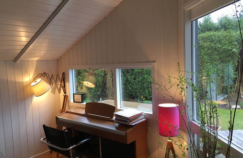 Brekendorf House | "The Little Blue" - Holiday in the Danish wooden house
