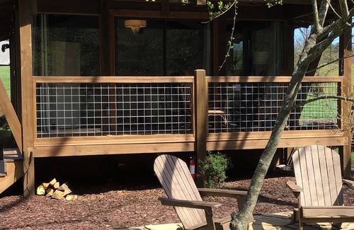 Alexander Cottage | The Makenzee at Ridgeview. Asheville rental! Luxurious Glamping!