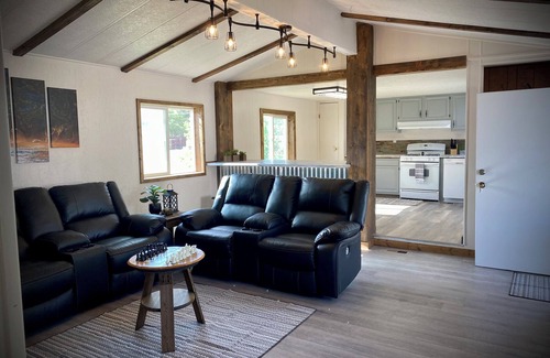 Otto House | The Man Cave. Perfect for traveling workers and a great place for families