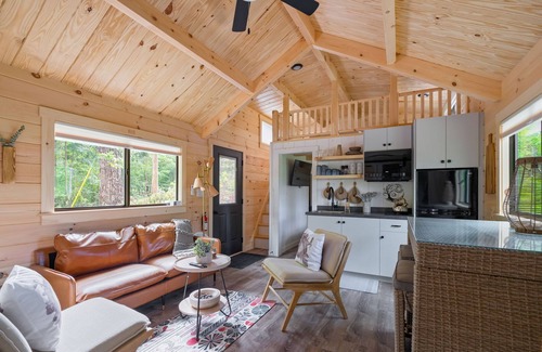 Frenchburg House | The Mighty Acorn, Bungalow is a delightful cozy tiny home in the woods.
