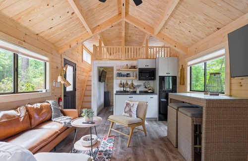 Frenchburg House | The Mighty Acorn, Bungalow is a delightful cozy tiny home in the woods.