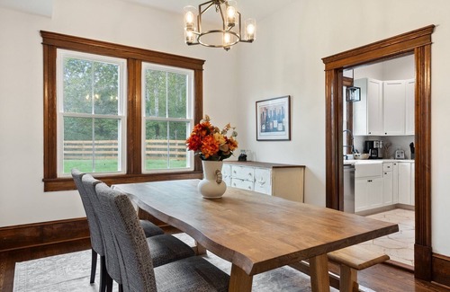Haywood Other | The Mill House - Peaceful farmhouse retreat with hot tub, fire pit, & fast Wi-Fi