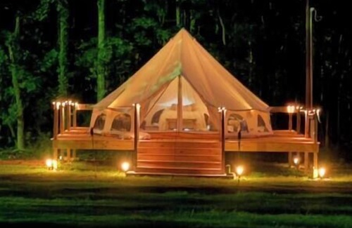 Camden RV Rental | The Owl's Nest luxury camping