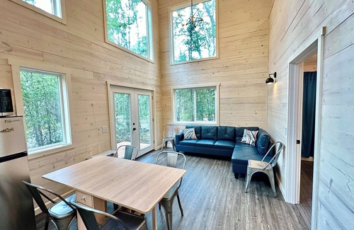 Chugiak Cabin | The perfect place for families or groups, offering ample space and comfort for six in the serene Eklutna Valley.