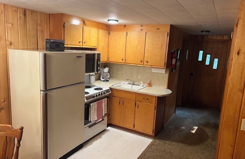 Marcell Cabin | The Pine Ridge Cabin on Spider Lake, Marcell Mn-Private lakeside with two docks.