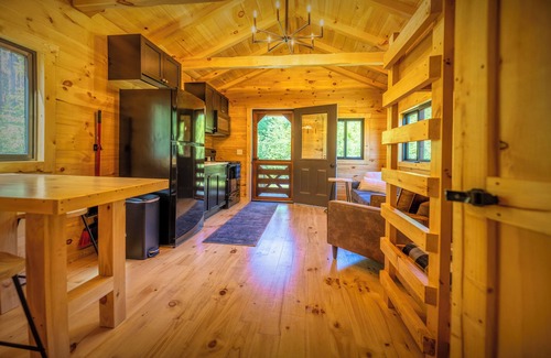 Porterfield Cabin | The Pines - New! - Menominee River Boutique Tiny Cottage