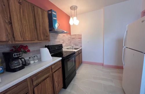 Downtown Niagara Falls House | The pink house walk to the Falls