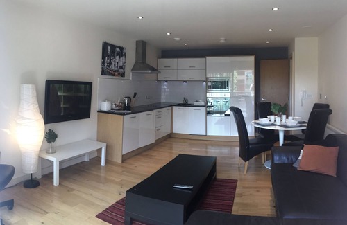 Hull Old Town Apartment | THE SAWMILL Glossy, Sleek, Peaceful City Centre ORANGE