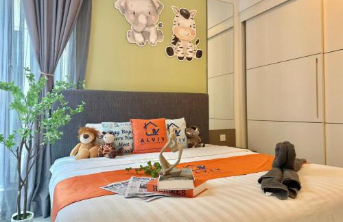 Bunga Paya Pantai Apartment | The Shore Kids Wonderland I Family 6-10pax I Kids Friendly I JonkerSt by Alviv Management