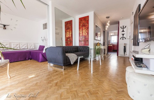 Moliere Vauban Apartment | ★ The Sixième Ciel ★ 70 m² with Balcony & Parking - central LYON ❤️