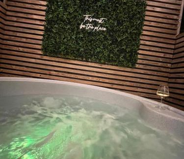 Churchtown House | The Telephone exchange very quaint hot tub stay