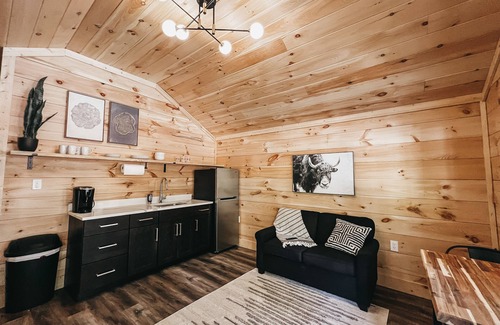 Hartwell RV Rental | The tranquility of the woodlands is where you'll find Hartwell Cabins and RVs