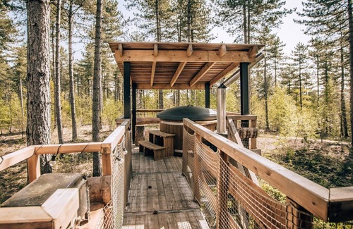 Maaseik House | The ultimate tree house experience including hottub