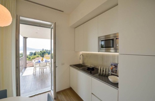 Baveno Apartment | The View-Sky: design apt. with terrace lake view