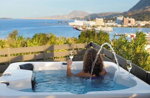 Souda Villa | Thearia 2-bedroom villa in fabulous Chania with private pool and jacuzzi