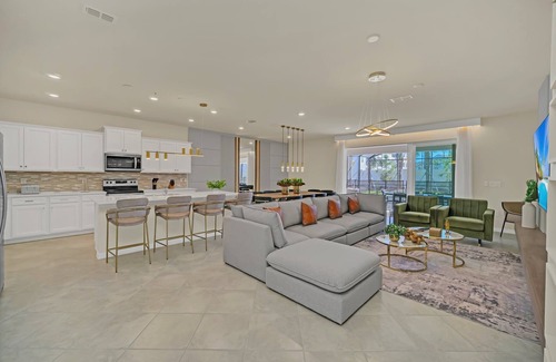 Four Corners House | Themed 10 Bed Family Pool Home Game Room-16271SKC