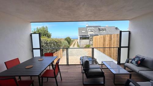 Saint-Pierre-Quiberon Apartment | Thinic appartement VUE MER et SPA