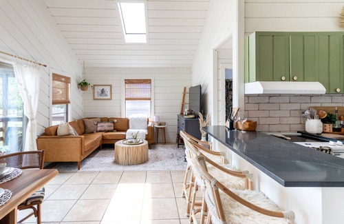 Spicewood Cabin | This cozy "Chill-Country" cabin is the perfect family getaway in Hill Country