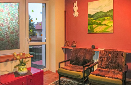 Iwonicz-Zdroj House | This large, cozy house with mixed furniture is situated on a natural plot with beautiful views of th