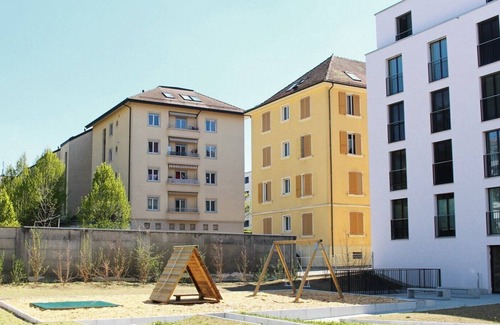 Lausanne Apartment | This Loft Is At The Center Of Lausanne, 100 Meters From Railway Station