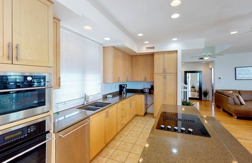 Sandbridge House | Three-story home with private pool, elevator, private W/D, and central AC