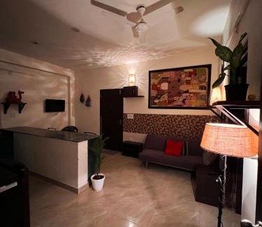 Lake Swaroop Sagar Apartment | TicAna Apartments with all amenities lake view & terrace garden Ac Kitchen wifi