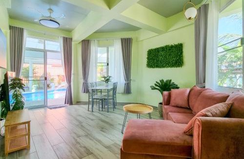 Ban Phe House | Tina's Living Paradise II - Guesthouses with private pool, 5 min to beach