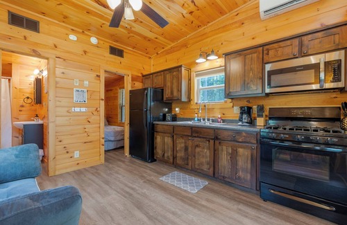 Elberton Cabin | Tiny Cabin on 23 Private Lake Front Acres