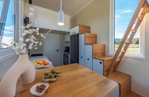 Rhedebrugge Apartment | Tiny House Alpakablick - including free alpaca meet & greet