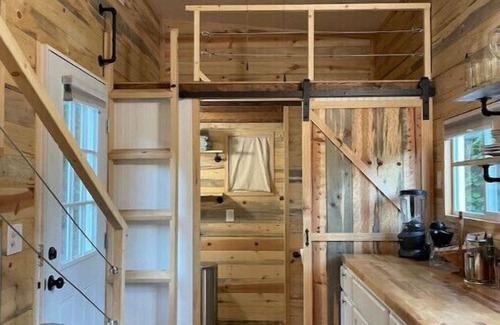 Umpqua House | Tiny House nestled into the Forest on 160 acre Playground.