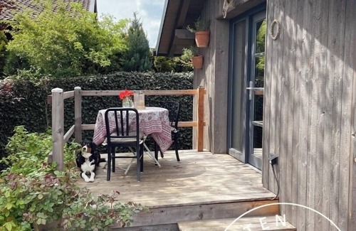 Breitbrunn a. Chiemsee Apartment | Tinyhouse with terrace and garden view, 25sqm