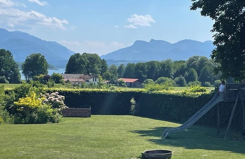 Breitbrunn a. Chiemsee Apartment | Tinyhouse with terrace and garden view, 25sqm