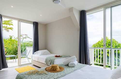 Vaira'o Villa | Toahotu estate, one of a kind villa in Tahiti Iti, pool and view - 15 pers