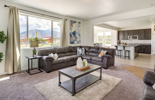 Tooele House | Tooele Vacation Rental w/Mountain Views & Office!