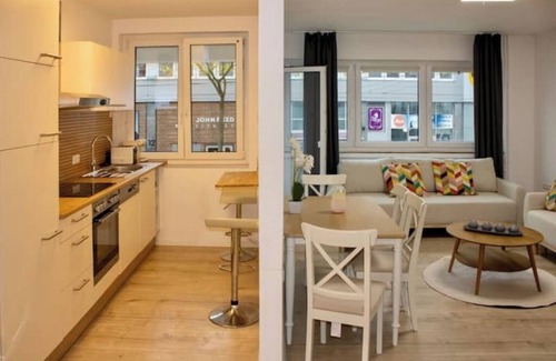 Ruettenscheid Apartment | TOP! 2-room, trade fair, university hospital