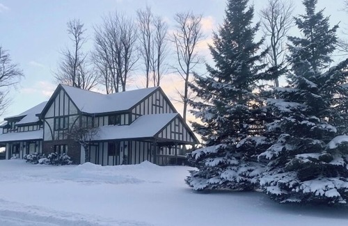 Clymer Condo | ✨TOP & CENTER Peek’n Peak KIKO SKI IN/OUT LIFT#3~SITUATED ON GOLF COURSE #9 TEE