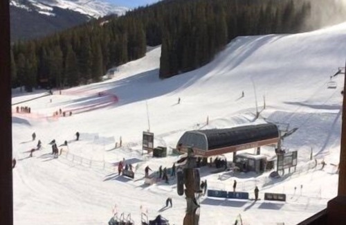 Copper Mountain Village Condo | Top floor, expansive views! Ski in/out overlooking Center Village and ski slope!